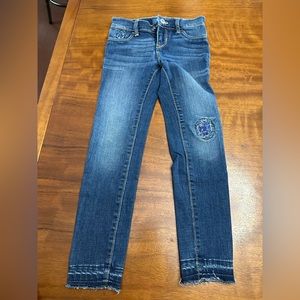 Girls Old Navy Rockstar jeggings, Size 7 Standard, like new